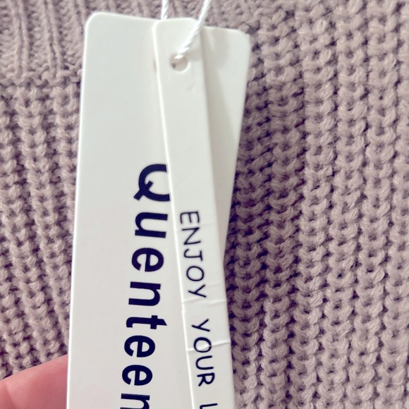 Sweater Shorts Romper Plus Size Fit - Picture 5 of 6